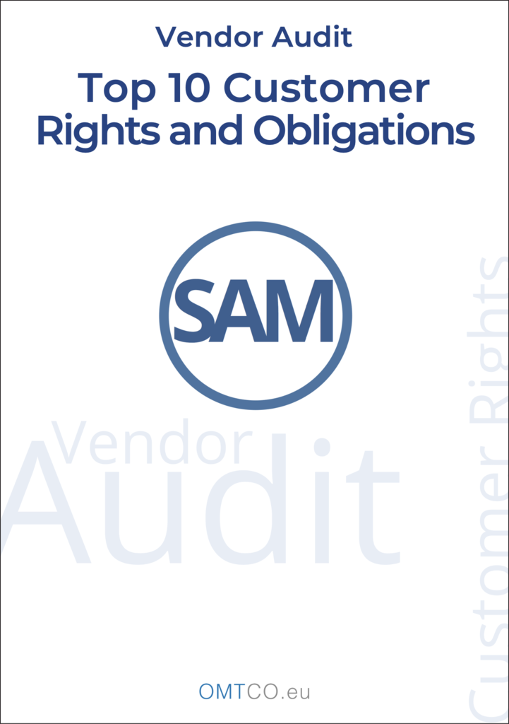 OMTCO - Vendor Audit Top 10 Customer Rights From Announcement To Settlement